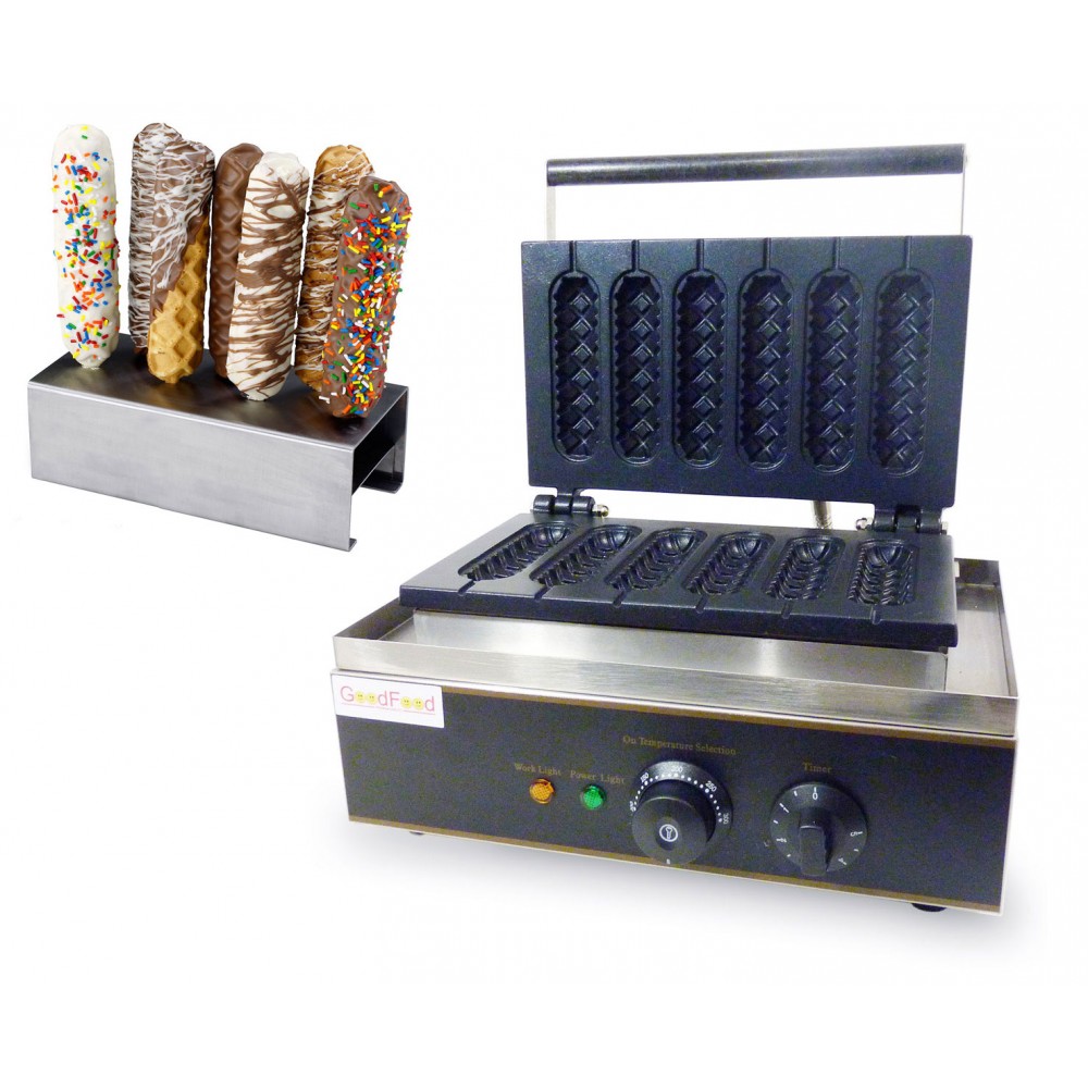 Апарат КОРН-ДОГ для приготування вафлі на паличці GoodFood CM6