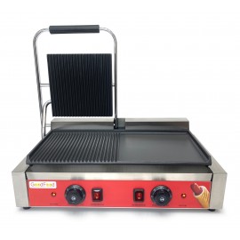 Гриль контактний із поверхнею для смаження ECG201RF GoodFood