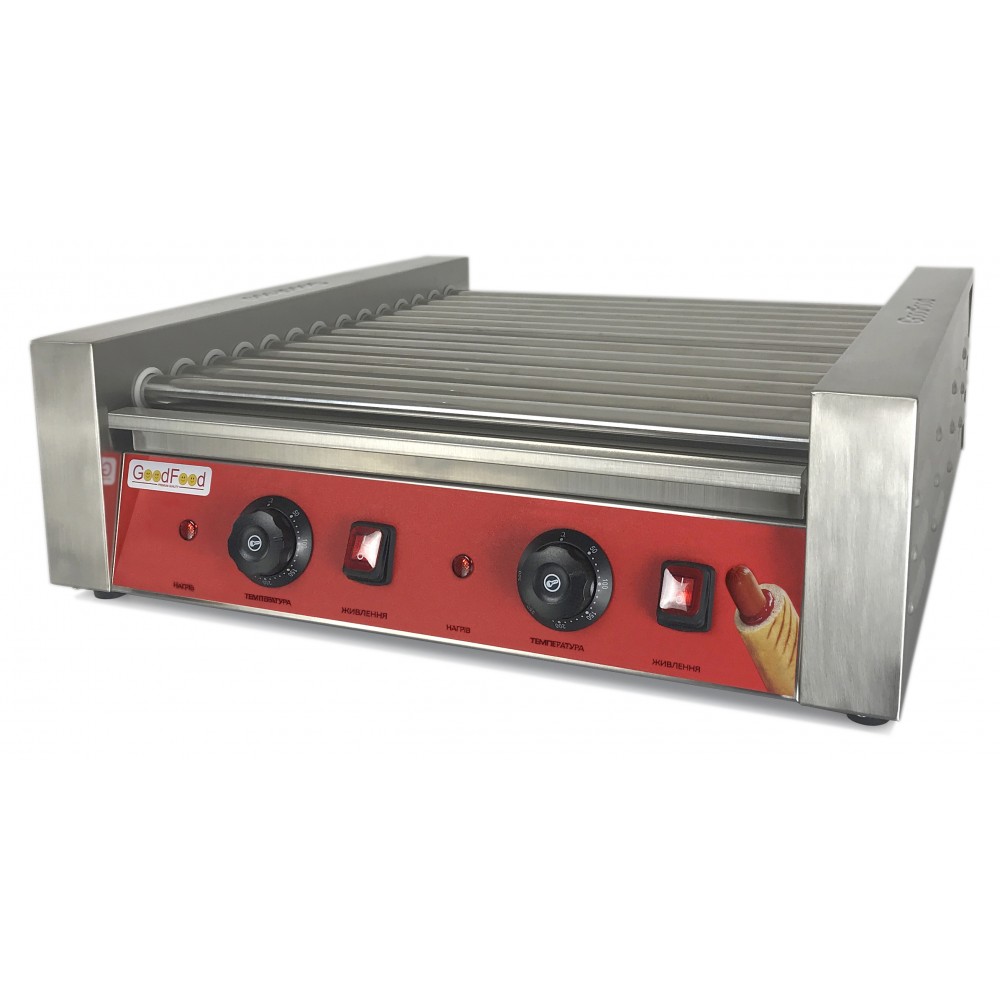 Гриль роликовий GoodFood HDRG14 RED