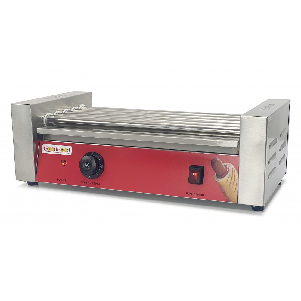 Гриль роликовий GoodFood HDRG5 RED
