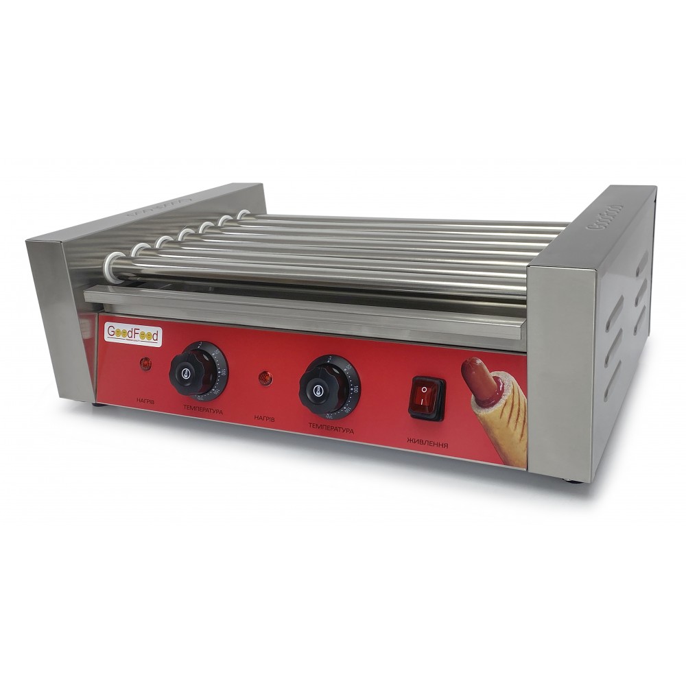Гриль роликовий HDRG7 RED GoodFood