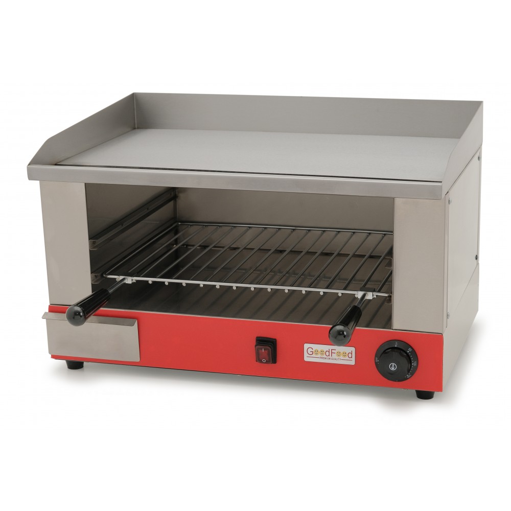 Гриль саламандра електричний GoodFood GSEG58 з поверхнею для смаження