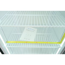 Шафа холодильна для напоїв GoodFood BC360BW2LED чорна-біла