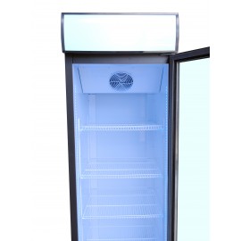 Шафа холодильна для напоїв GoodFood BC480BW2LEDCOL чорна-біла