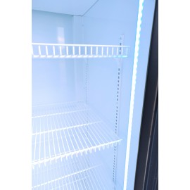 Шафа холодильна для напоїв GoodFood BC480BW2LED чорна-біла