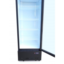 Шафа холодильна для напоїв GoodFood BC480NBW2LED чорна-біла