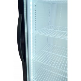 Шафа холодильна для напоїв GoodFood BC480NBW2LED чорна-біла