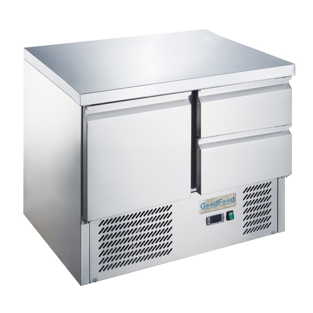 Стіл холодильний GoodFood GF-S901-2D-H6C дві шухляди