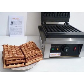Вафельница бельгійська (квадратна) GoodFood WB1S