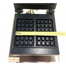 Вафельница бельгійська квадратна з таймером GoodFood WB1SA