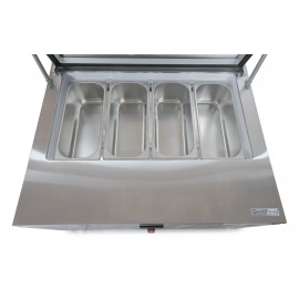 Вітрина для морозива GoodFood RTD67F пряме скло