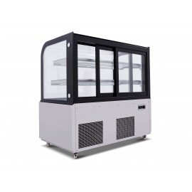 Вітрина холодильна GoodFood FW370R нержавіюча сталь