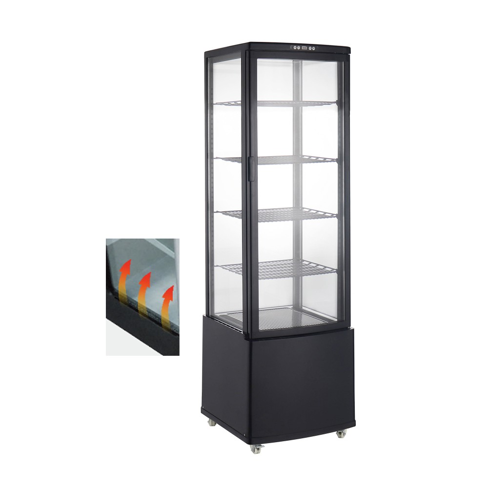Вітрина холодильна GoodFood RT215L3 чорна