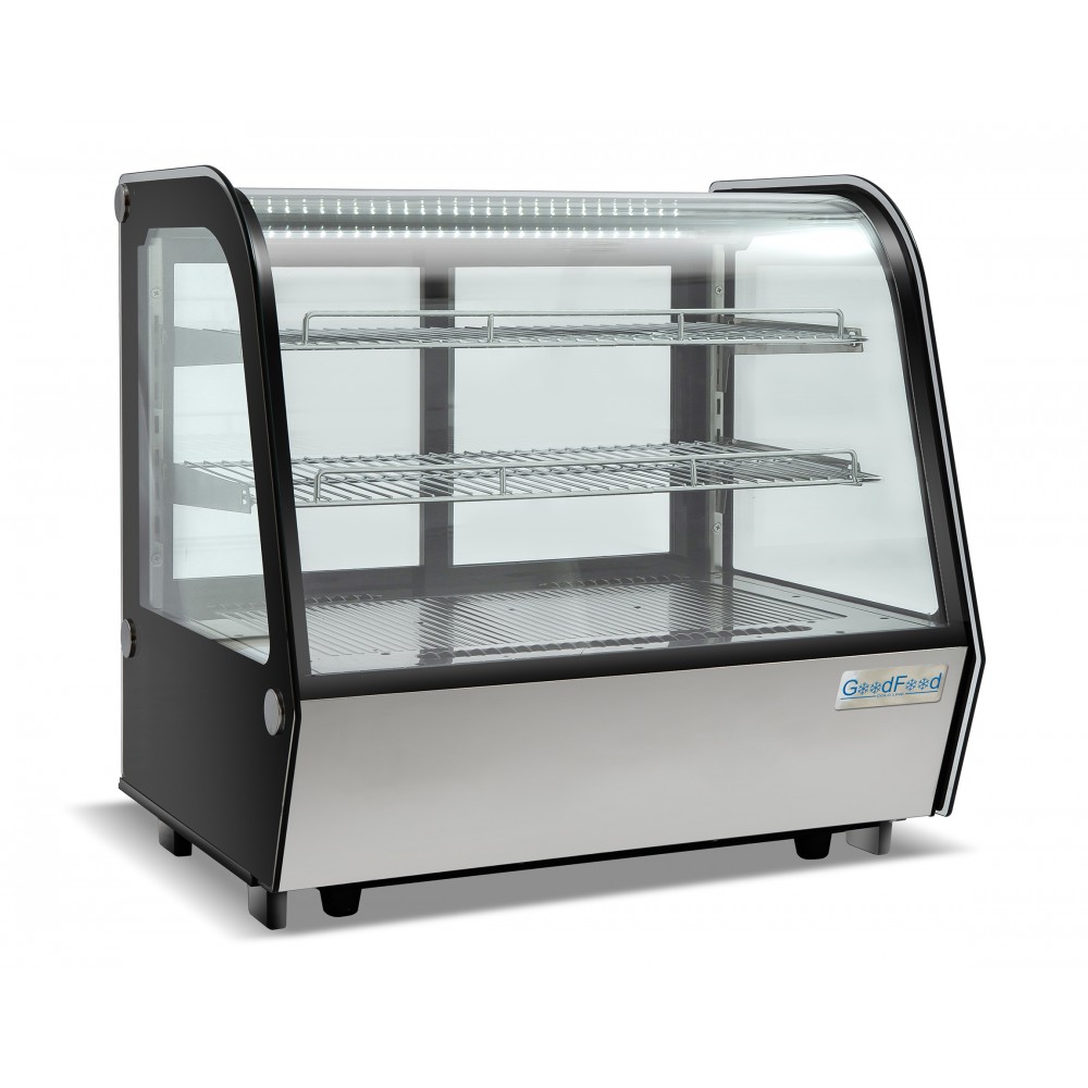 Вітрина холодильна GoodFood RTW120L нержавіюча сталь
