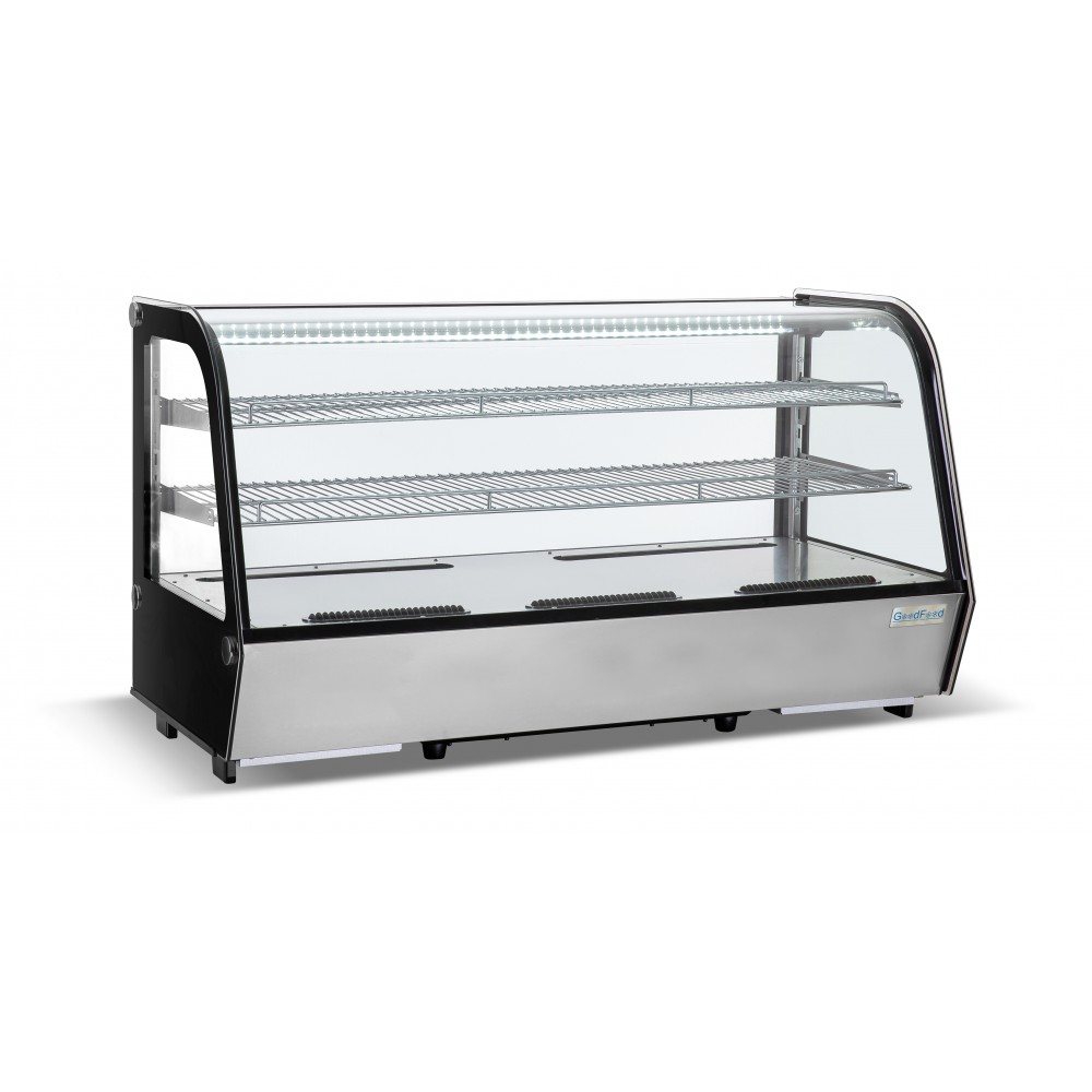 Вітрина холодильна GoodFood RTW200L нержавіюча сталь