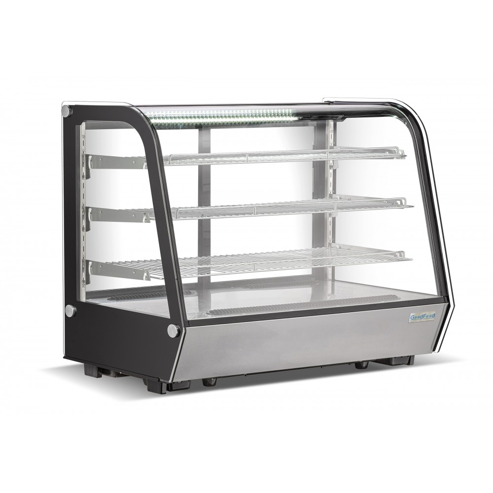 Вітрина холодильна GoodFood RTW295L нержавіюча сталь