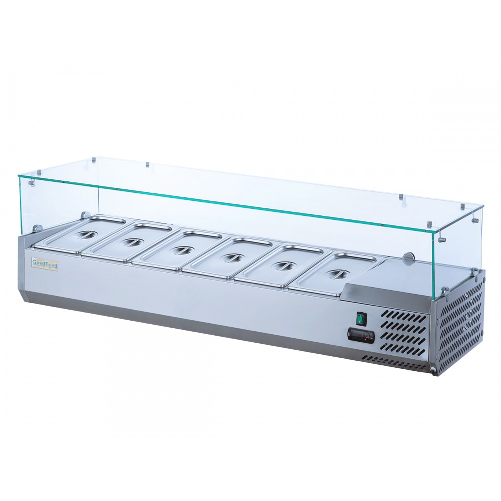 Вітрина холодильна для топінгу GoodFood GF-VRX1200/330-H6C