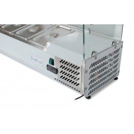 Вітрина холодильна для топінгу GoodFood GF-VRX1200/380-H6C
