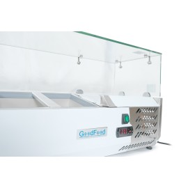 Вітрина холодильна для топінгу GoodFood GF-VRX1500/380-H6C