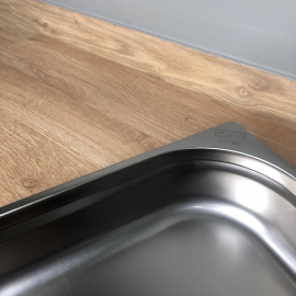 Гастроємність нержавіюча Brillis GN 1/1 - 65 mm