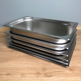 Гастроємність нержавіюча Brillis GN 1/1 - 100 mm