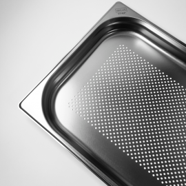 Гастроємність Brillis перфорована н/с 1/1x40 мм