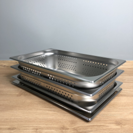 Гастроємність Brillis перфорована н/с 1/1x40 мм