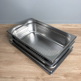 Гастроємність Brillis перфорована н/с 1/1x40 мм