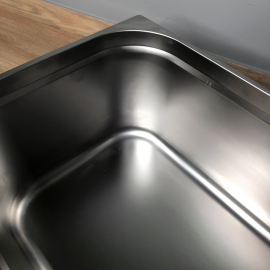 Гастроємність нержавіюча Brillis GN 1/1 - 200 mm