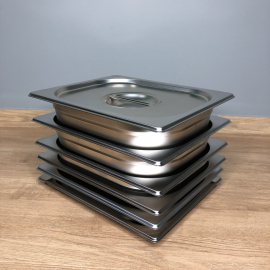 Гастроємність нержавіюча Brillis GN 1/2 - 40 mm