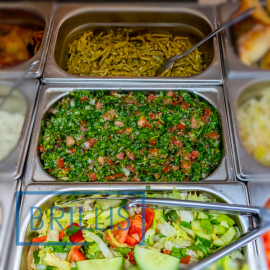 Гастроємність нержавіюча Brillis GN 1/2 - 200 mm