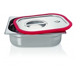 Кришка н/ж Brillis GN 1/2 з силіконовим ущільнювачем для гастроємностей