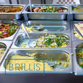 Гастроємність нержавіюча Brillis GN 1/3 - 100 mm