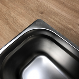 Гастроємність нержавіюча Brillis GN 1/3 - 150 mm