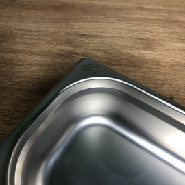 Гастроємність нержавіюча Brillis GN 1/4 - 65 mm