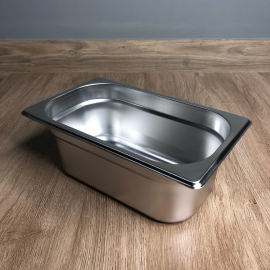 Гастроємність нержавіюча Brillis GN 1/4 - 100 mm