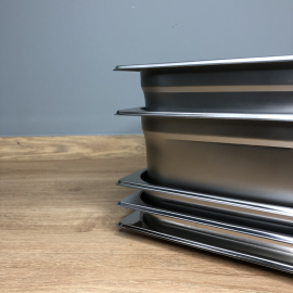 Гастроємність нержавіюча Brillis GN 1/4 - 100 mm