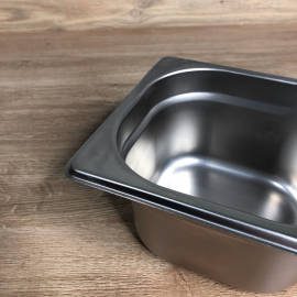 Гастроємність нержавіюча Brillis GN 1/6 - 100 mm