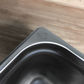 Гастроємність Brillis н / ж сталь 1/6 h 200