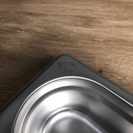 Гастроємність нержавіюча Brillis GN 1/9 - 65 mm