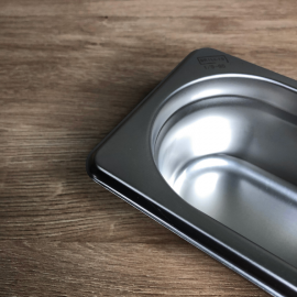 Гастроємність нержавіюча Brillis GN 1/9 - 65 mm