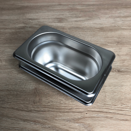 Гастроємність нержавіюча Brillis GN 1/9 - 65 mm