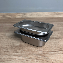 Гастроємність нержавіюча Brillis GN 1/9 - 65 mm