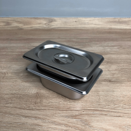 Гастроємність нержавіюча Brillis GN 1/9 - 65 mm