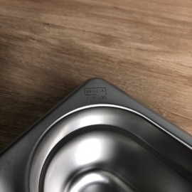 Гастроємність нержавіюча Brillis GN 1/9 - 100 mm