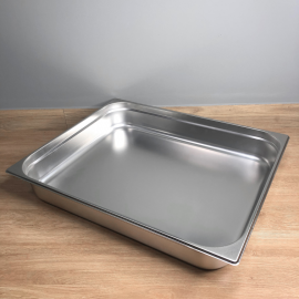 Гастроємність Brillis н/ж сталь GN 2/1-100 мм (650x530x100мм)