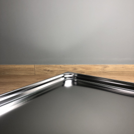 Гастроємність Brillis н/ж сталь GN 2/1-40 мм (650x530x40мм)