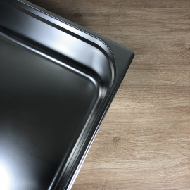 Гастроємність Brillis н/ж сталь GN 2/1-200 мм (650x530x200мм)