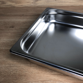 Гастроємність нержавіюча Brillis GN 2/3 - 65 mm