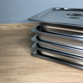 Гастроємність нержавіюча Brillis GN 2/3 - 150 mm